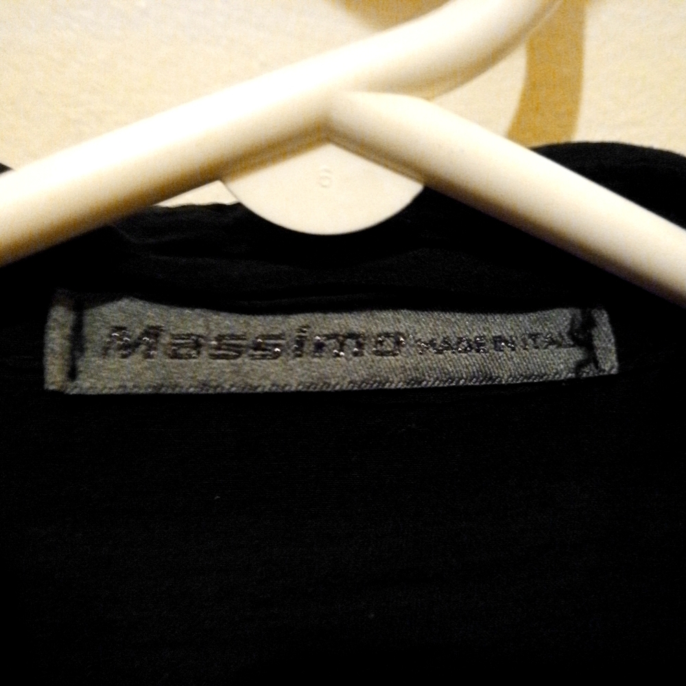 Shirt with front sequins